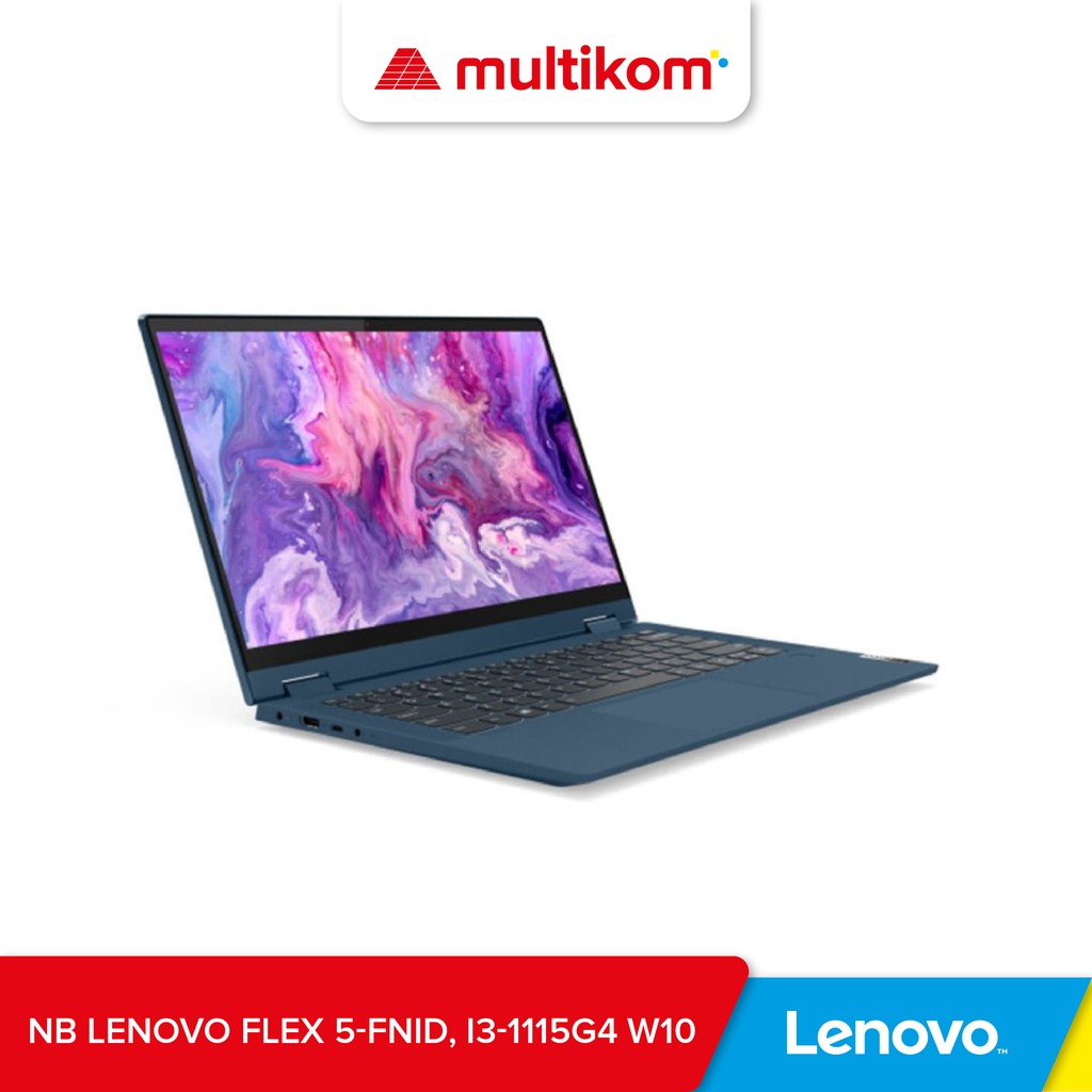 LENOVO FLEX 5 FNID  i3 1115G4 8GB 512SSD W10+OHS 14INCH BLUE