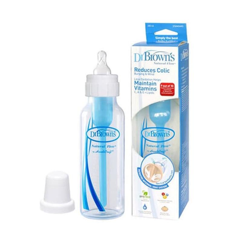 Dr. Brown's Flow Standard Natural Botol Susu 60ml  / 120ml  / 250ml