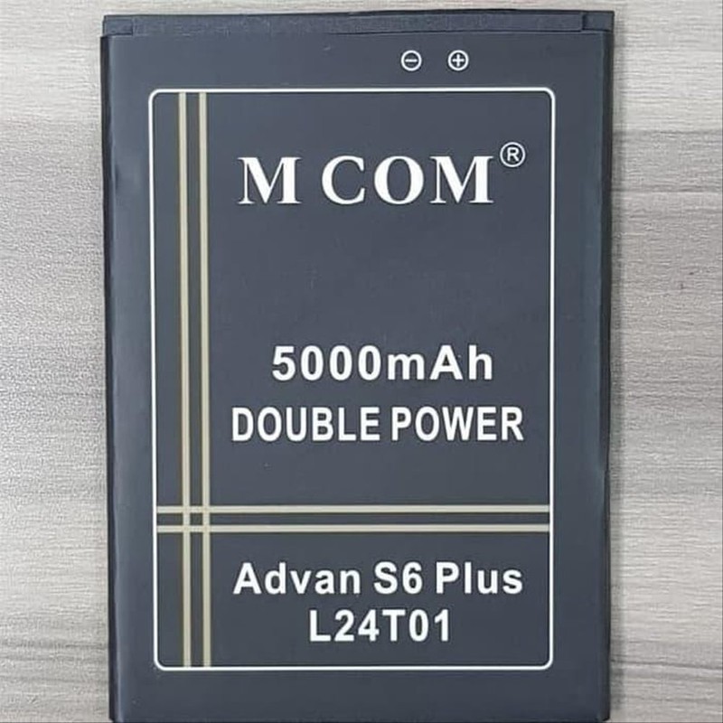 Battery Batre Baterai Double Power Mcom Advan S6 Plus L24T01