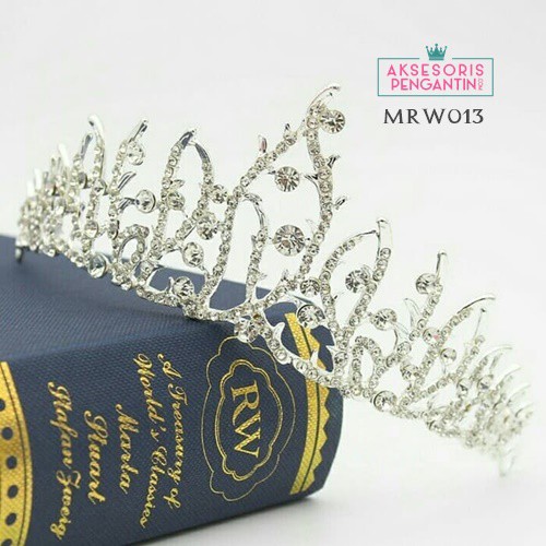 [READY STOCK] AKSESORIS RAMBUT WEDDING CROWN MAHKOTA PENGANTIN WANITA MRW013