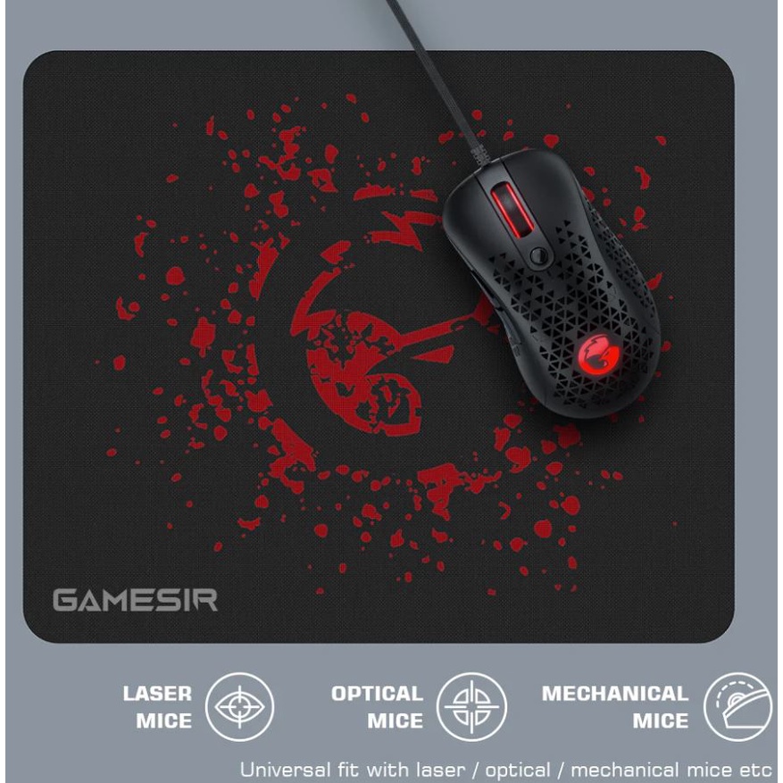 Gamesir GP-S Gaming Mouse Pad Anti Slip Rubber Base Alas Mouse Gaming