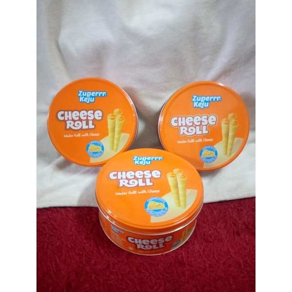 Zuperrr keju / Cheese Roll kaleng