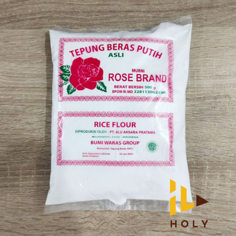 

Tepung Beras Putih Rose Brand 500gr / Tepung Beras Rose Brand