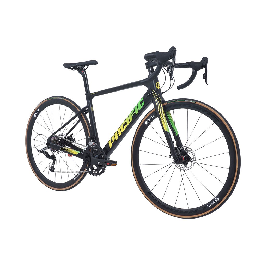 SEPEDA BALAP PACIFIC SPECTRE 5.0 SRAM RIVAL 2X11 SPEED FRAME CARBON 700C ROAD BIKE