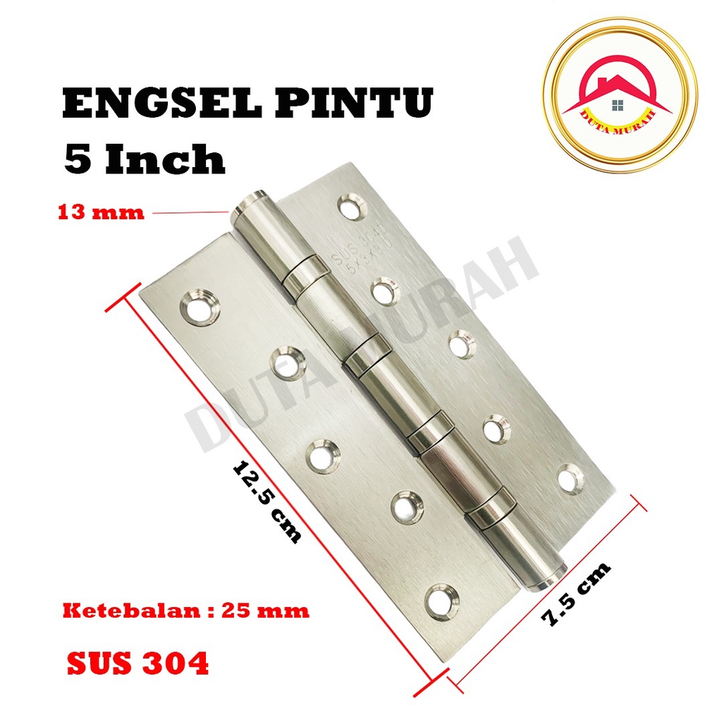 Engsel Pintu Rumah 3 Inci 4 Inci 5 Inci / Door Hinges