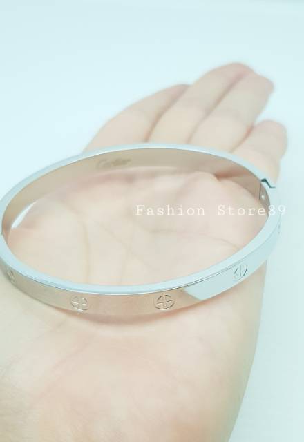 Gelang bangle Titanium Import Antikarat gelang titanium keroncong gelang bangel titanium import