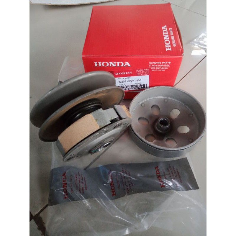 pully assy honda Beat karbu/scoopy karbu/spacy karbu original