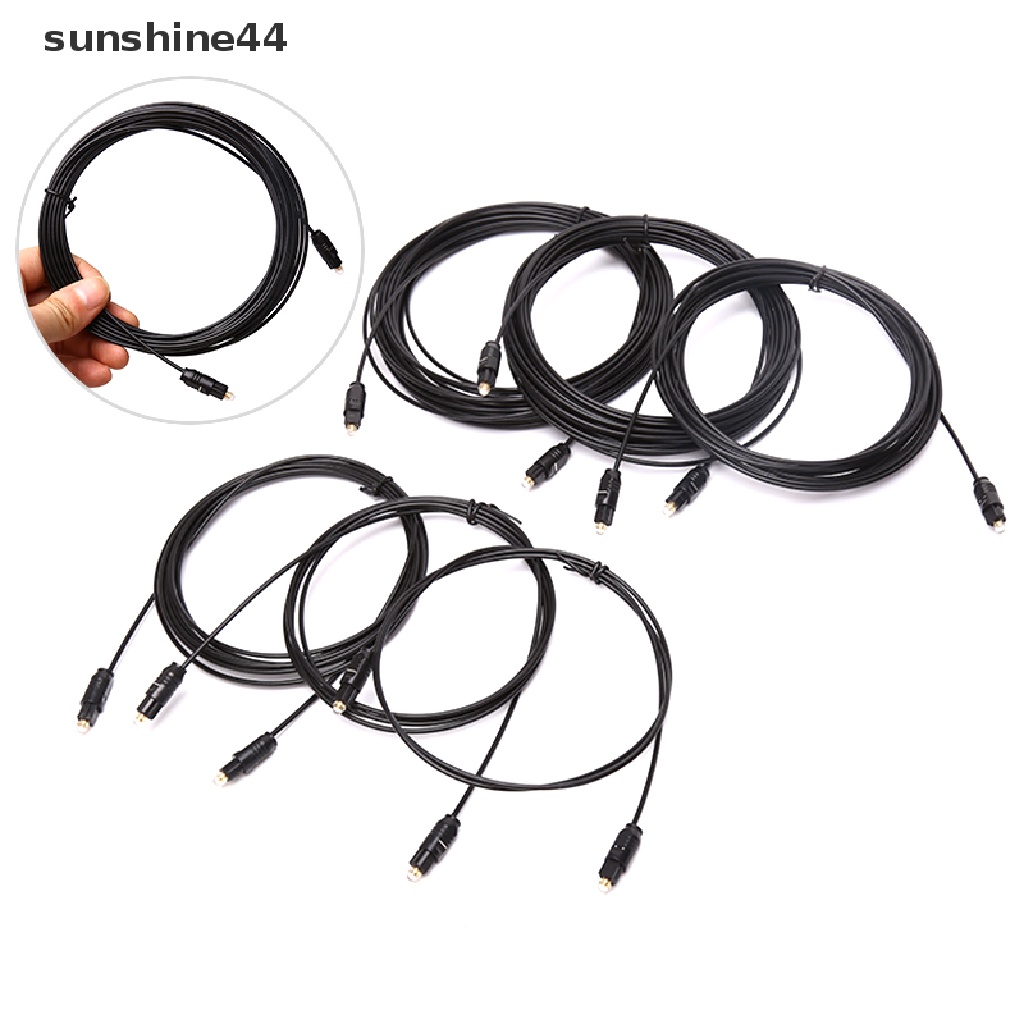 Sunshine 1M 2M 3M 5M 8M 10M Digital Audio Fiber Optical Audio Cable PC TV DVD Stereo ID