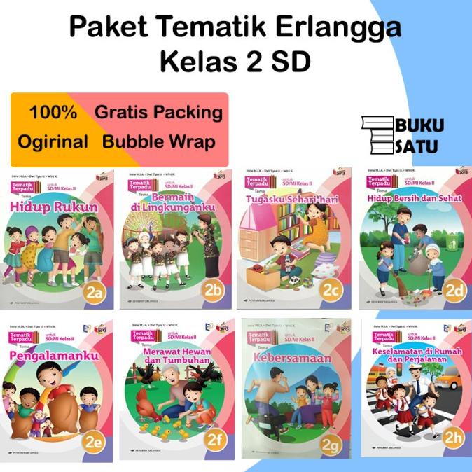 

Buku Tematik Erlangga Kelas 2 Paket 1 Tahun 8 Buku 2013 Revisi