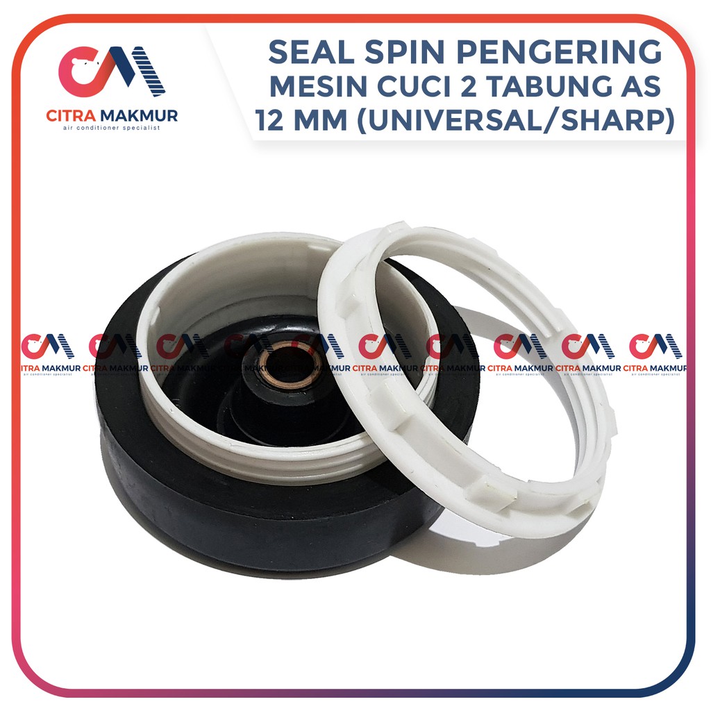 Seal Spin Sharp Universal Lubang As 12 mm Multi Karet Tabung Pengering Mesin Cuci