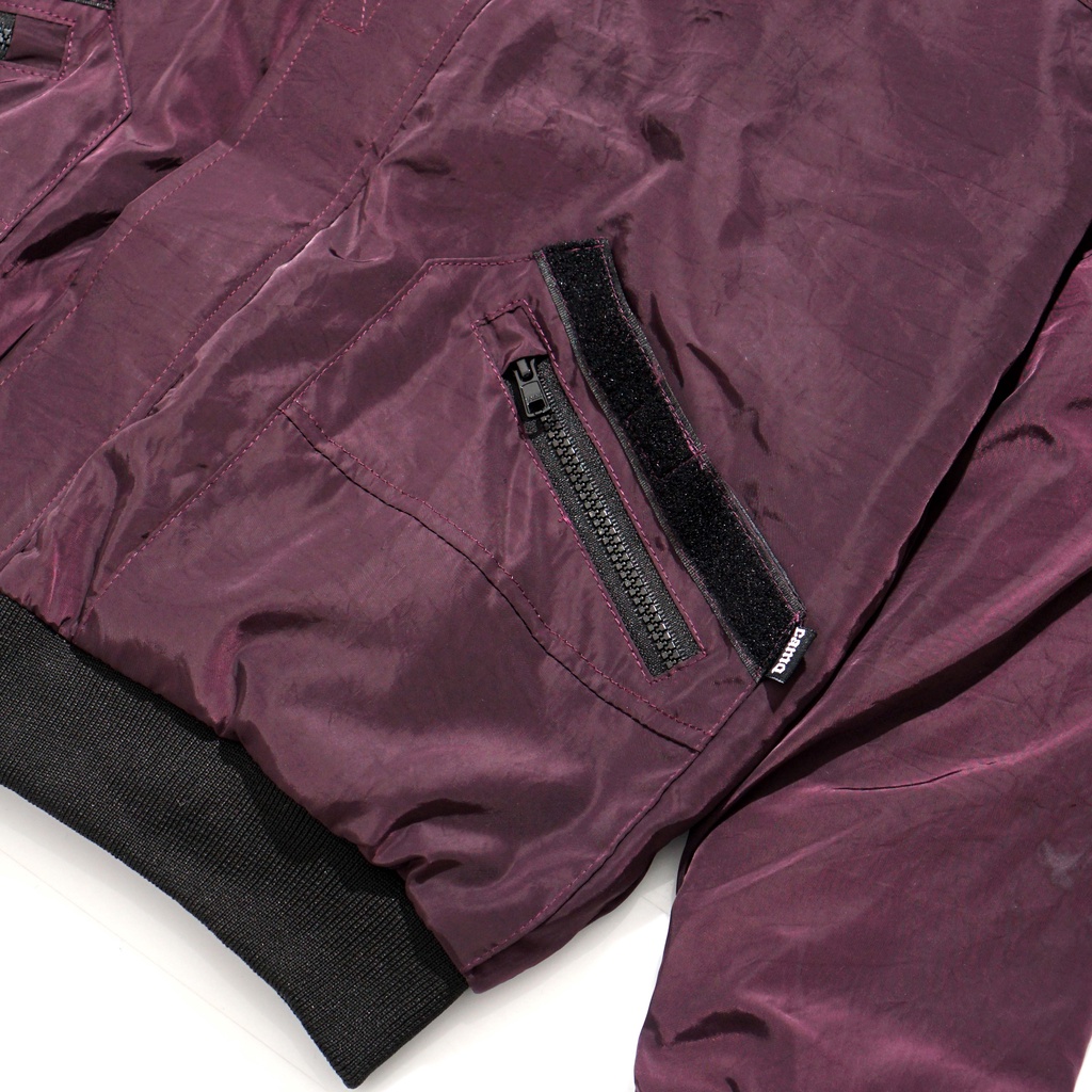 JACKET BOMBER 7927 MAROON | CAMO WARBROKE