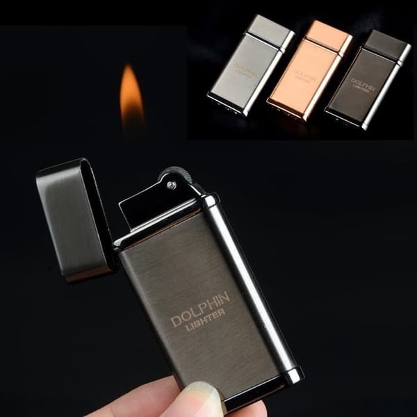 Order Sekarang Korek Api Gas Mini Tipis Slim aluminium Butane Zippo