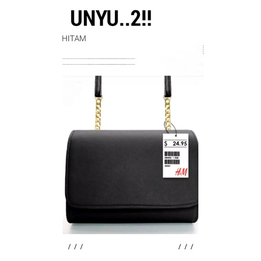 TERMURAH GROSIR Tas HnM - Tas salempang wanita Mini Clutch Unyu