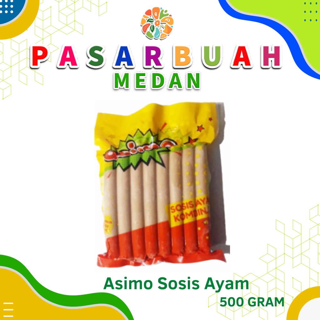 

Distributor Asimo Sosis Ayam 500 Gram - Pasar Buah Medan