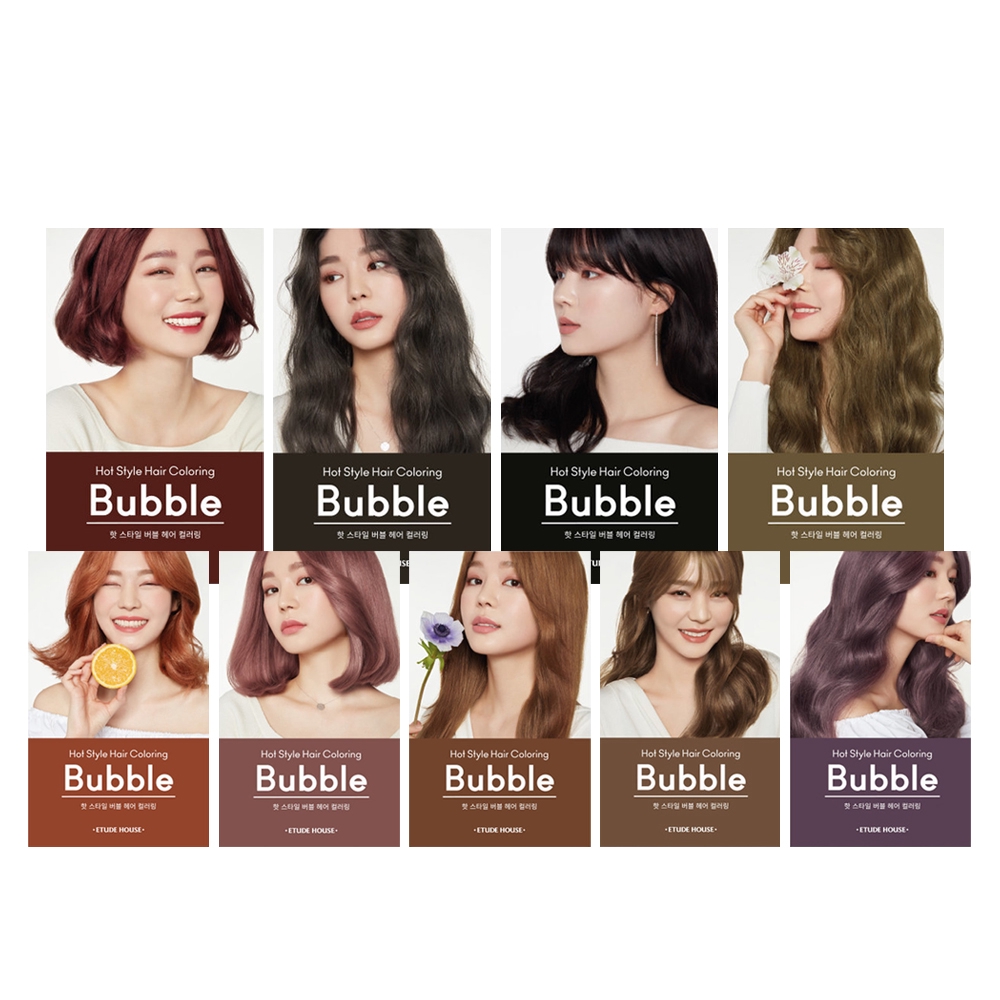  Etude  House Hot Style Bubble  Cat  Rambut  Dye Hair Coloring 