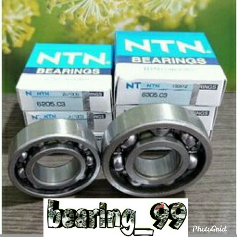 BEARING SET KRUK AS RX KING JUPITER 6205 C3 6304 C3 MERK NTN