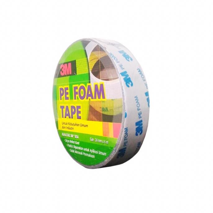 

DOUBLE TAPE BUSA 3M Pe Foam Tape 24mm x 4M ORIGINAL arttec93 Buru Order