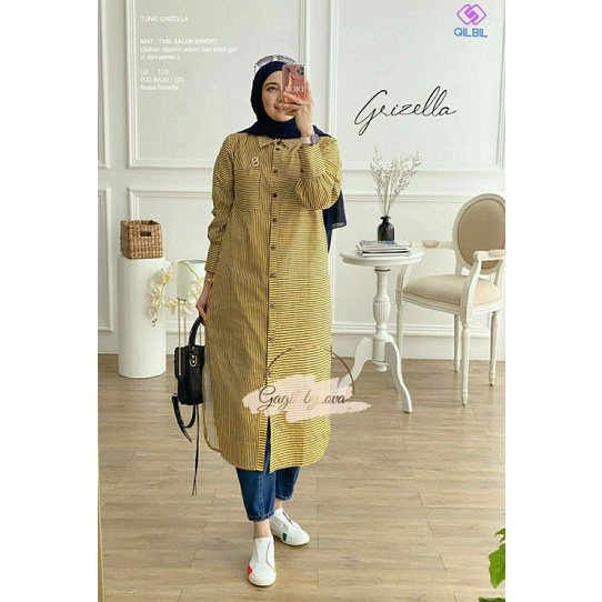 TUNIK GRIZELLA BY GAGIL ORIGINAL