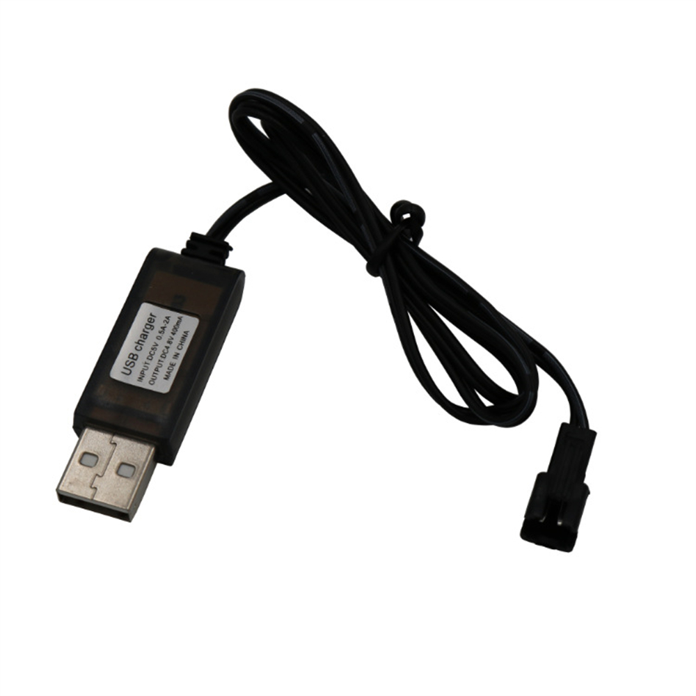 Charger Baterai Nicd Nimh 3.6 / 4.8 / 6 / 7.2v Sm Dengan Kabel Usb Untuk Mainan Rc Mobil / Drone