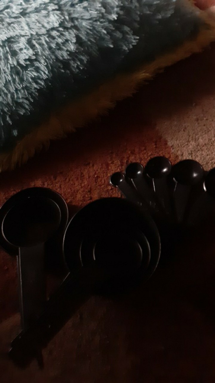 Sendok Ukur Plastik Alat Dapur 10pcs Per Set - Ku020