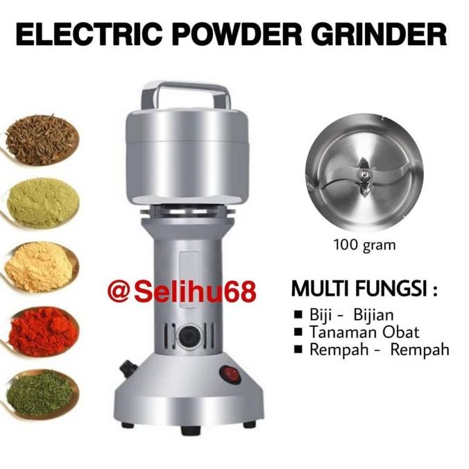 Mesin Giling Penghalus Bumbu Rempah Miller Electric Powder Grinder