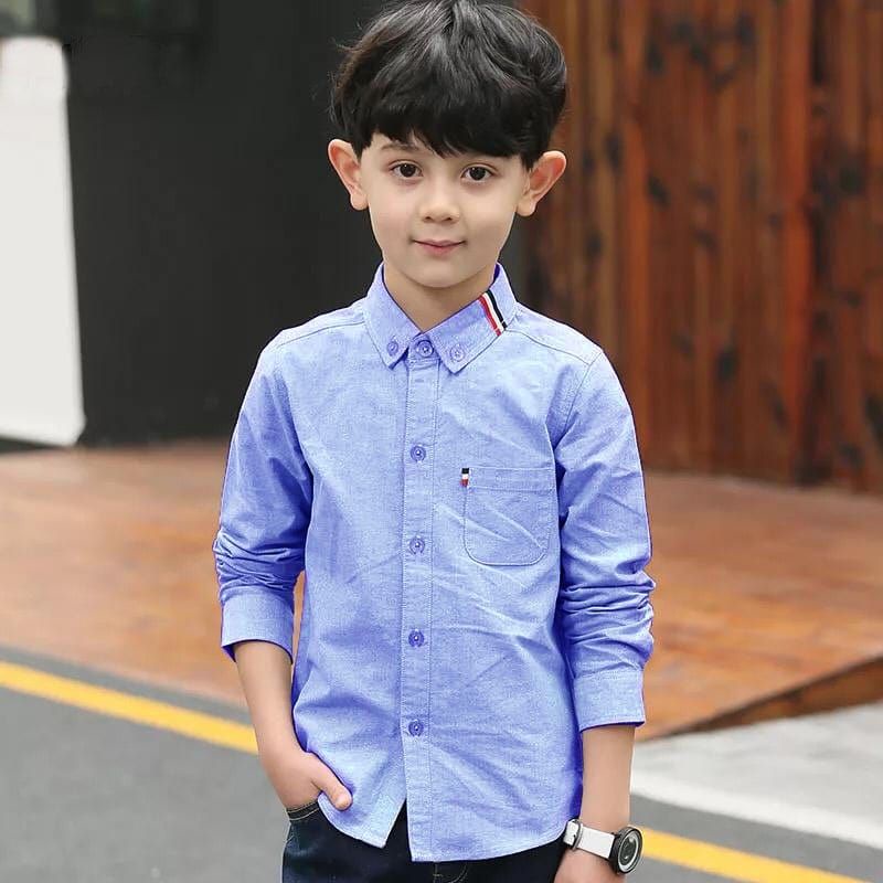 KEMEJA ANAK LAKI ( RUSSEL ) KEMEJA ANAK LENGAN PANJANG MODEL TERBARU