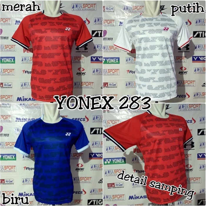 BAJU BADMINTON YONEX Y 283 IMPORT GRADE ORI BAJU YONEX BADMINTON MURAH
