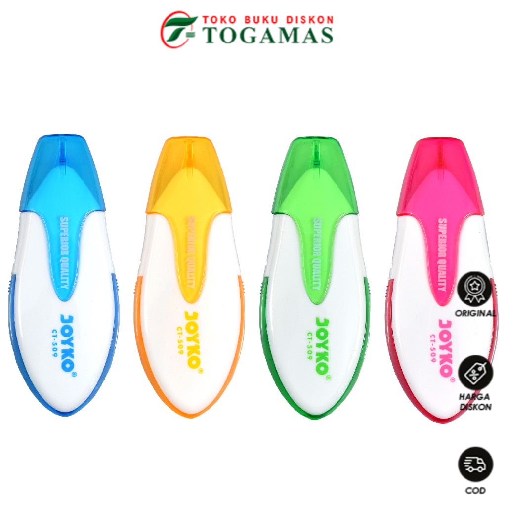 

READY STOCK !! STIPO CORRECTION TAPE CT-509 JOYKO