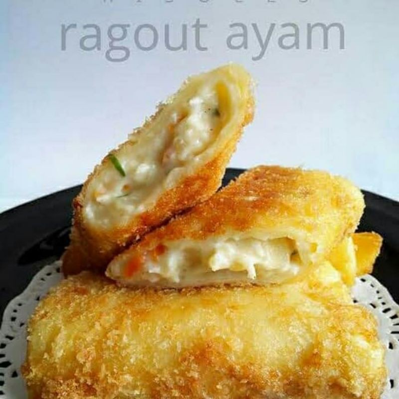 

RISOL RAGOUT AYAM CREAMY FROZEN ISI 5PCS