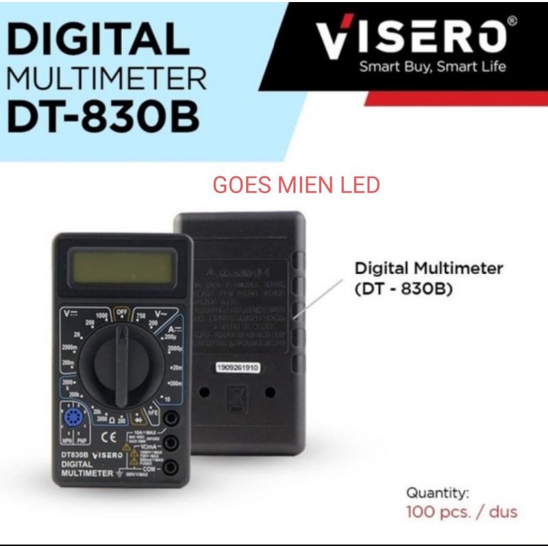 multitester AVO meter digital visero