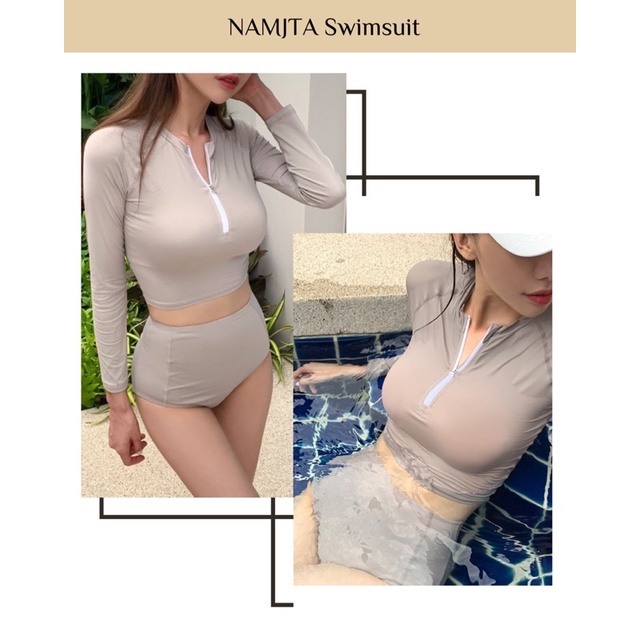 NAMITA Bikini Set / Bikini Korea / Monokini / Bikini Murah / Swimsuit / Two Pieces 2908