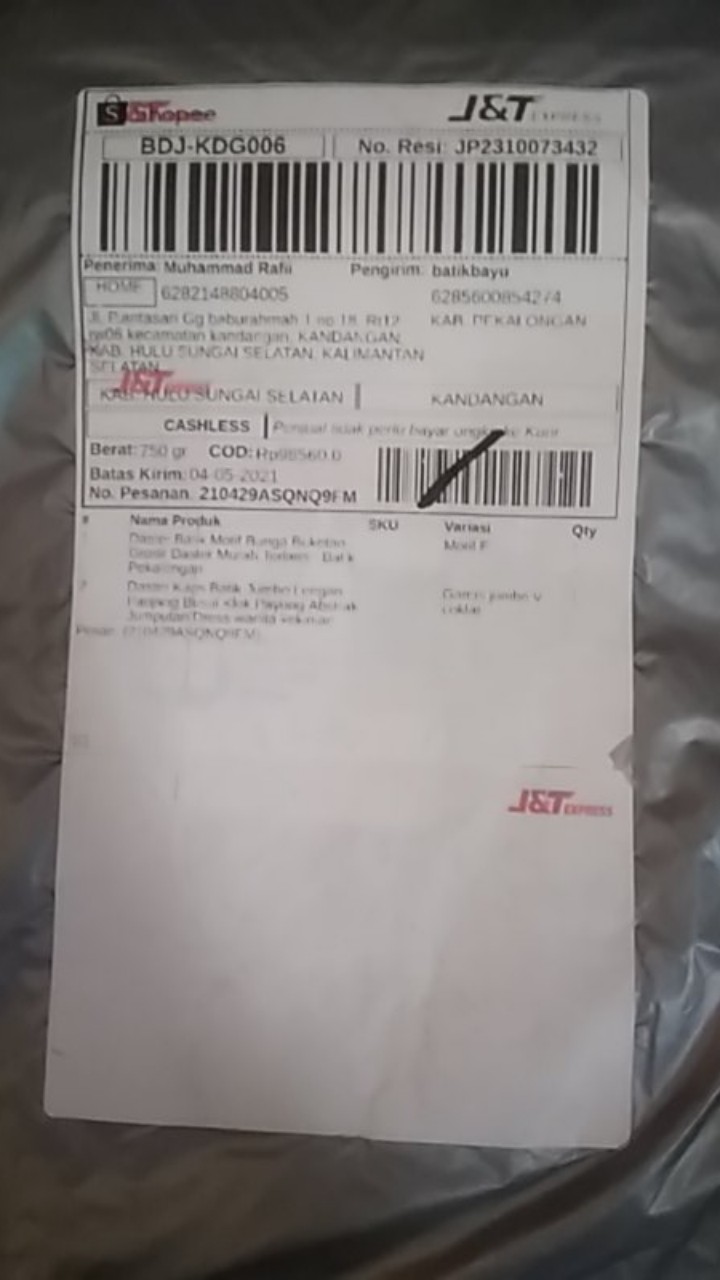 Daster Batik Jumbo Lengan Panjang Motif Bunga Buketan Grosir Daster Murah Terlaris Batik Pekalongan