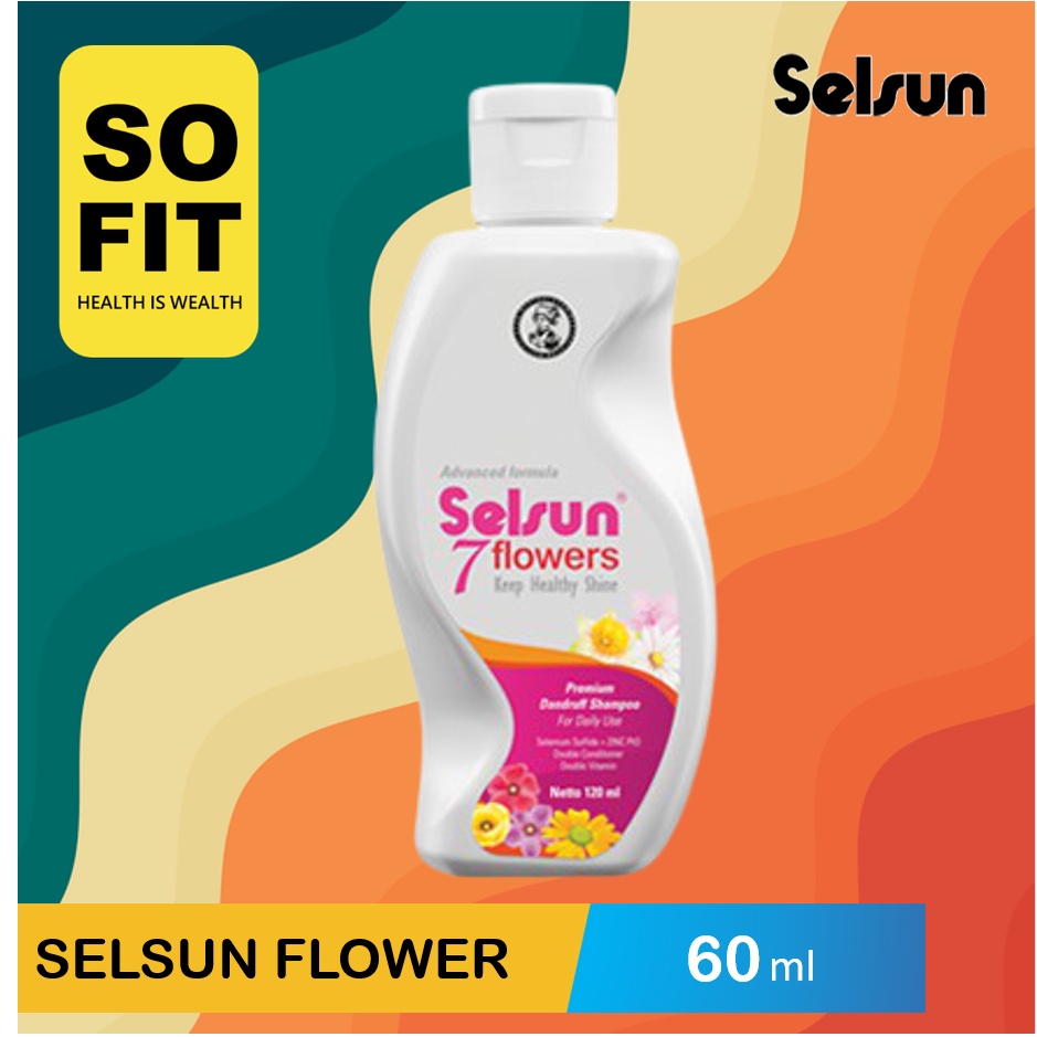 Shampoo Selsun 7 Flower 60 ml / Shampo Ketombe