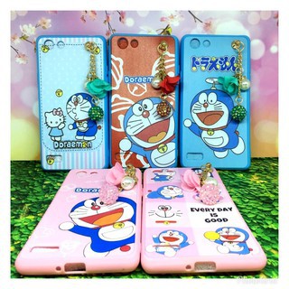Softcase Silikon Karakter+Gantungan swarovski Samsung A6s, A6 2018, A6+ 2018, J4, J6, Vivo V11/V11i, V11 Pro, Oppo Realme 2, Xiaomi Redmi Note 6 Pro