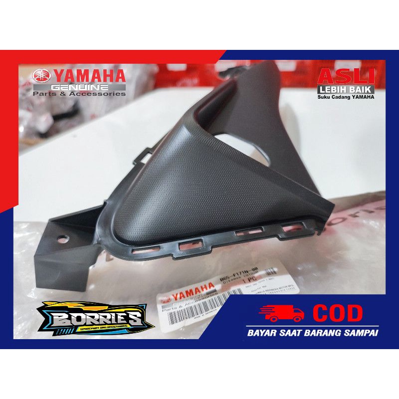 mole side cover Aerox 155 kiri B65-F171N-00 ori yamaha part