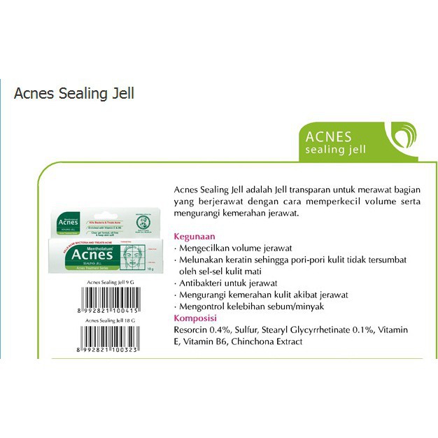 Acnes Natural Care Acne Treatment Series - Perawatan Wajah Berjerawat