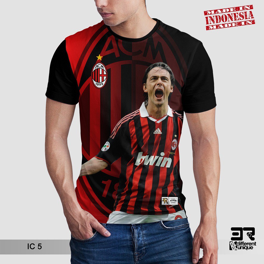 Kaos Print Legend Filippo Inzaghi