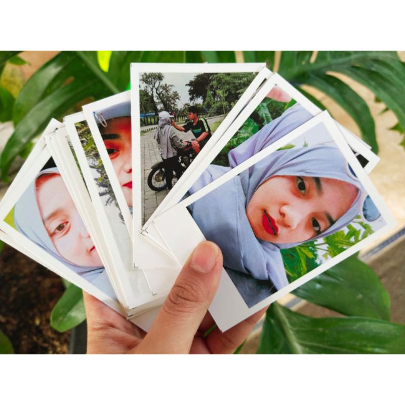 CETAK POLAROID 2R FREE TAMBAH BAGROUND