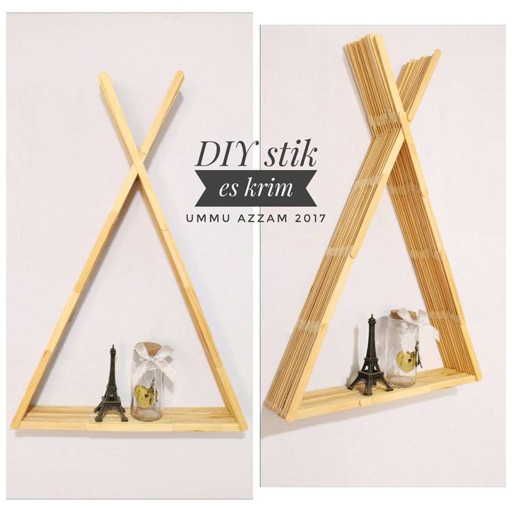 Jual handmade stick ice cream stik es krim / hiasan dinding dekorasi