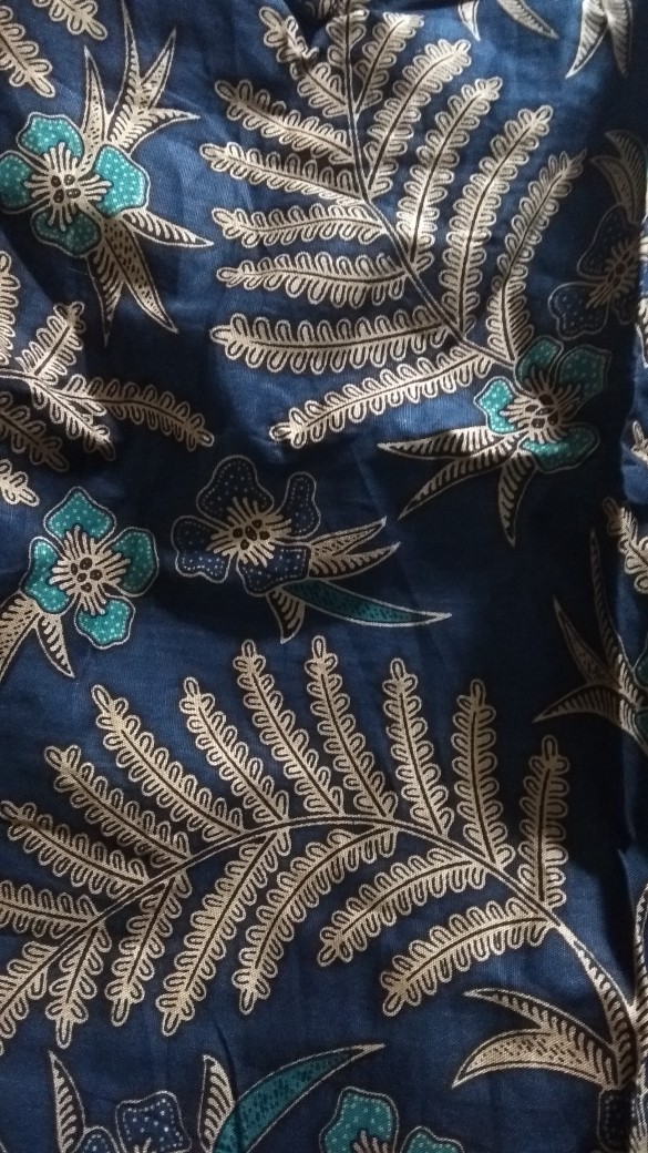 [cod] Tey-17 Batik Wanita Asj Sa Hrb026 Kenongo Kemeja Tosca Pendek