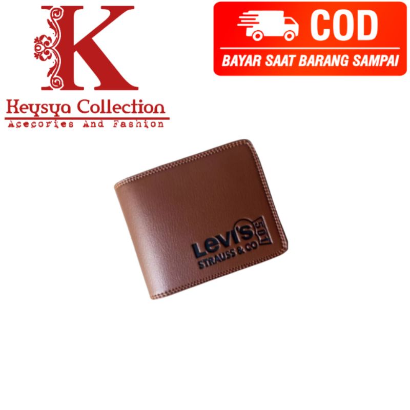 dompet pria kulit sintetis/ dompet pria murah