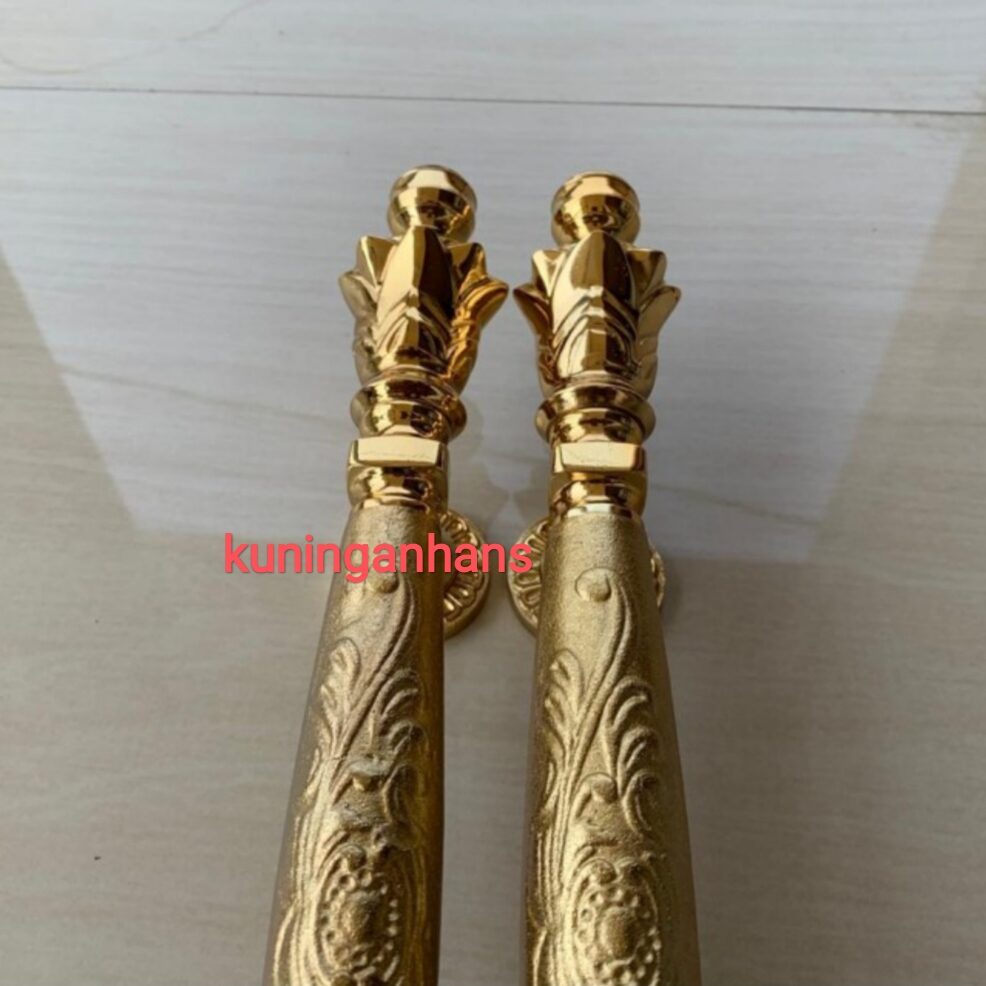 terbaru gagang pintu rumah mewah kuningan