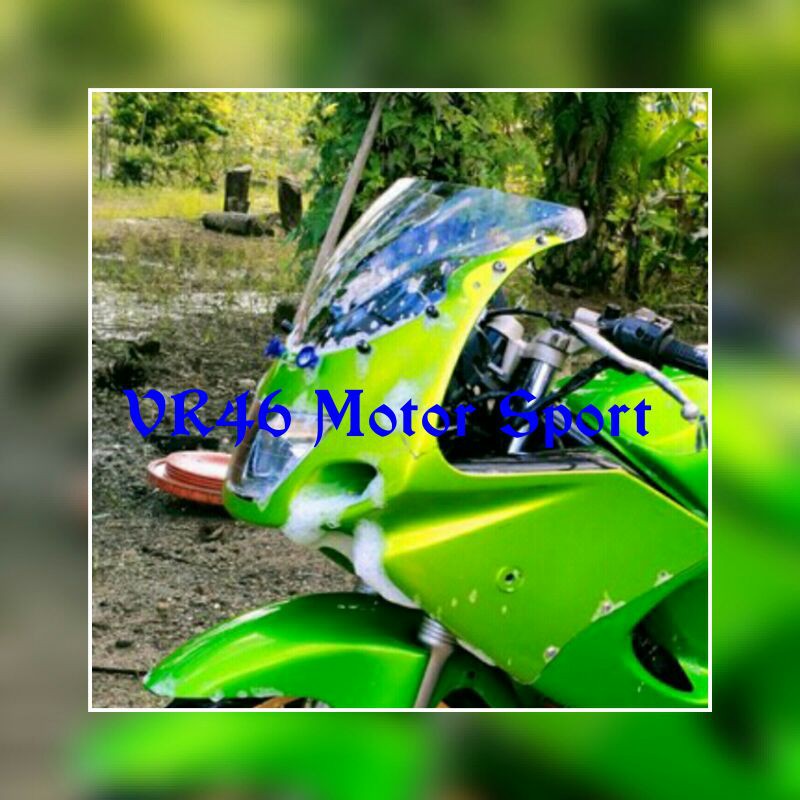 visor ninja rr lama old bening windshield ninja rr old lama bening winsil rr old bening