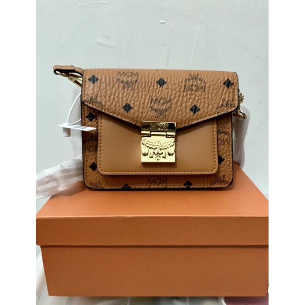 Mini Visetos Patricia Crossbody Bag MCM