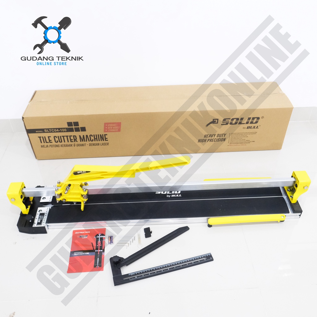 Alat Potong Keramik Granit 40&quot; 1000mm SOLID / Manual Granite Tile Cutter 100cm SOLID