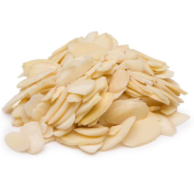 

Natural Almond Nut Sliced 500 Gram Kacang Almond Iris 500 Gr Lowienjan24