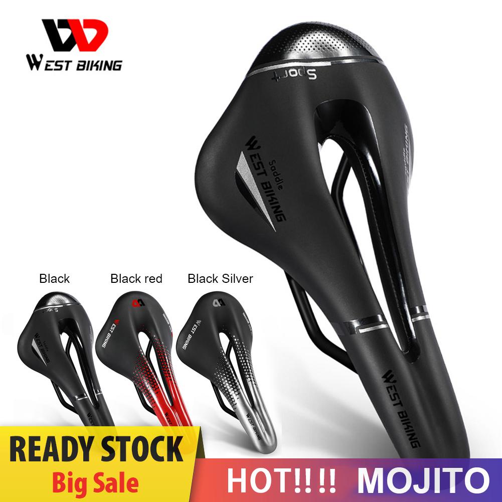 Sadel Sepeda Mtb Model Hollow Elastis Shockproof