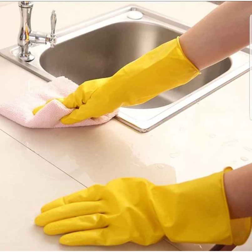 (VCM) Sarung Tangan Karet Panjang Latex Rubber Gloves