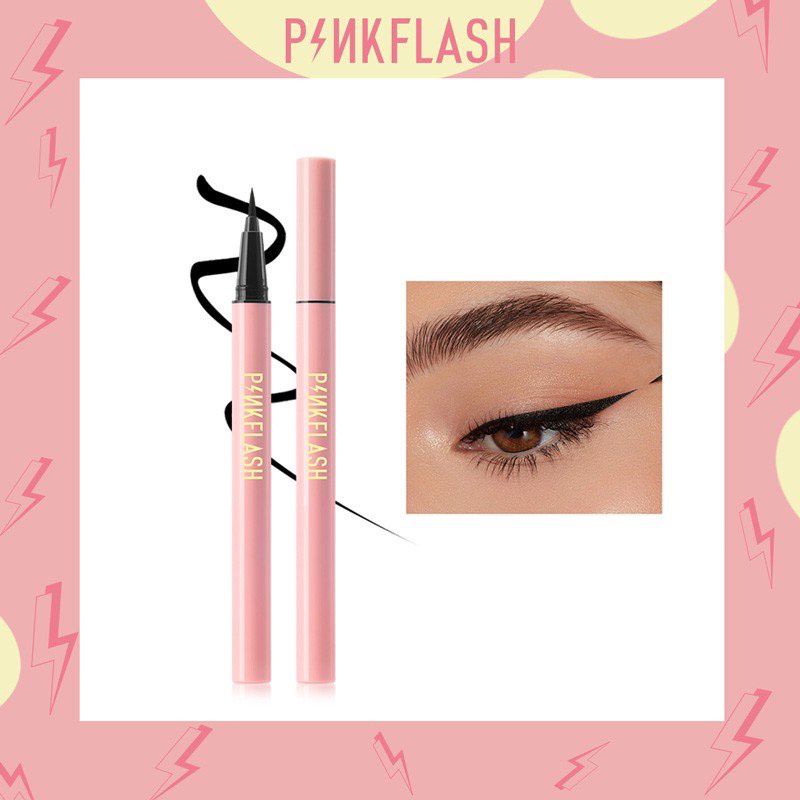 ✿ELYSABETHME✿ Pinkflash eyeliner spidol waterproof tahan air liquid cair ujung runcing mudah dipakai