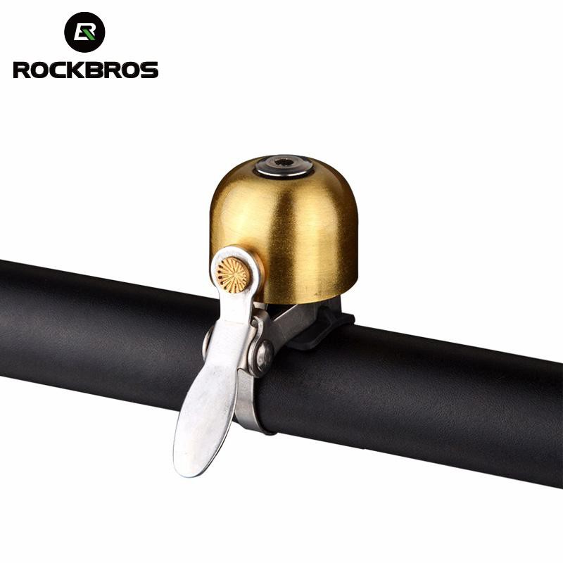 Rockbros Bell Sepeda Stainless Steel Vintage Model 16-1A - Black